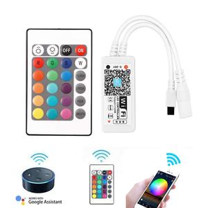 Wifi DC5-28V Controller Wireless con 24 Chiave di IR Telecomando per RGB RGBW HA CONDOTTO LA Striscia Compatibile con Alexa Google Casa IFTTT - Product Image 1