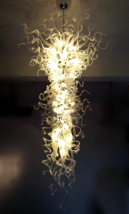 New Design Murano Glass Refraction Sputnik Ceiling <strong>Lighting</strong> Project Hotel Lobby Villa LED Blown Glass Chandelier - Product Image 2