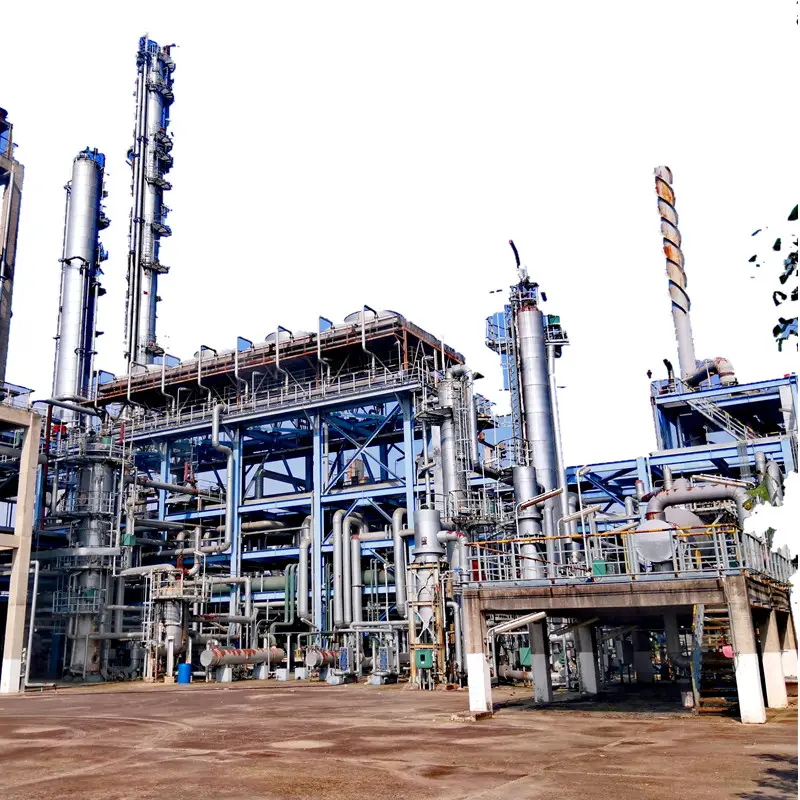 50-150 Tonnen Verarbeitung kapazität Gute Leistung kleine Erdöl raffinerie