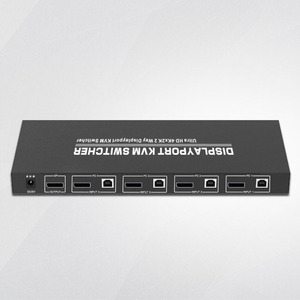 Conmutador KVM DisplayPort de 4 puertos DisplayPort 1,2 KVM 4K 60Hz - Product Image 1