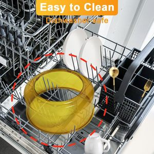 Nuwave Pro Plus/Elite lò điện Dome thay thế nhiệt & tác động kháng hổ phách nhựa nhiệt dẻo Hướng dẫn sử dụng vật liệu nhựa - Product Image 6