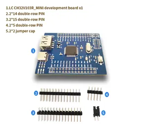 CH32V103R8T6 MINI modulo scheda di sviluppo RISC-V scheda di valutazione CH32V103 Chip WCH-LINK Download