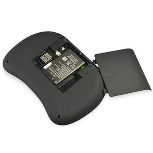 7 colores recargable I8 inteligente remoto inalámbrico Air Mouse 7 colores USB Mini teclado para Android TV Box soporte árabe ruso - Product Image 4