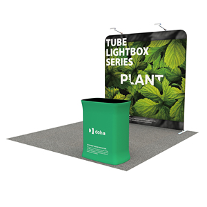 10x10ft 3x3m nhôm Kệ hiển thị Backdrop biểu ngữ đứng triển lãm truy cập xách tay Trọng lượng nhẹ EXPO hiển thị thương mại hiển thị gian hàng - Product Image 4