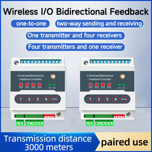 AC380V Wireless Bidirektion ale Rückkopplung steuerung Fernbedienung schalter 10A max. E/A-Modul für die Übertragung von Strom paaren - Product Image 6