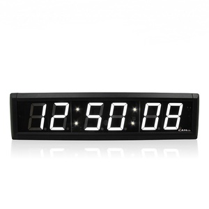 [Ganxin] 2,3 Zoll 6-stelliges 7-Segment, NTP PoE-Wanduhr, digitaler LED-Countdown-Timer
