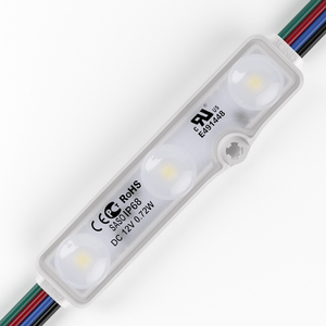 RGB модуль 0,72 Вт 12 В Энергосберегающие светодиоды Инжекционный светодиодный модуль темного света 5050 smd круглый светодиодный модуль с объективом - Product Image 3