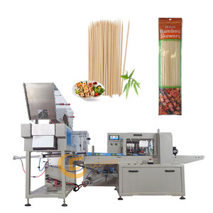 Contador automático de incienso y clasificación de bolsas de palo Máquina de embalaje de pinchos de bambú Máquina de embalaje de palo de madera