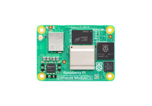 Modulo ufficiale Raspberry Pi Compute 5-4GB RAM, 32GB EMMC, 2.4/5.0GHz Wi-Fi Bluetooth 5.0 (CM5104032) pacchetto Linux OS