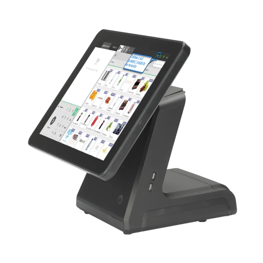 15 polegadas Elegante Pos Máquina Pos Sistema Terminal Epos Sistema Para Varejo Hotelaria Restaurante Ponto De Venda