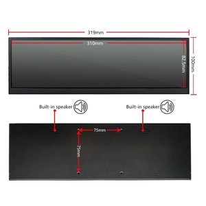 12,6 pulgadas FHD creonitor onitor tretretched ar CD isplay crecreen 1920*515 Widescreen onitor orortable Ouch creen onitor para portátil