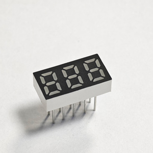 0.25 inch 3 chữ số 7 đoạn dẫn hiển thị ánh sáng trắng cao miniaturization cho đồng hồ thông minh Điện tử pedometers xách tay mét - Product Image 6