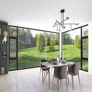 PVC Tempered Glass <strong>Windows</strong> PVC Frame Fixed <strong>Windows</strong> - Product Image 1