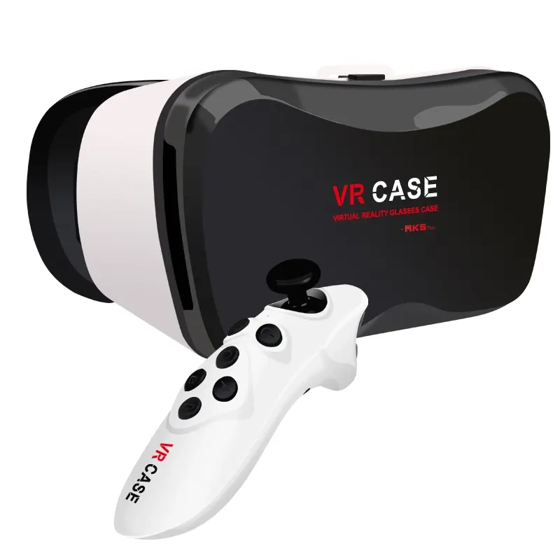 2020 OEM VR Case 5 Plus ชุดหูฟัง Vr 3D พร้อมรีโมทคอนโทรล