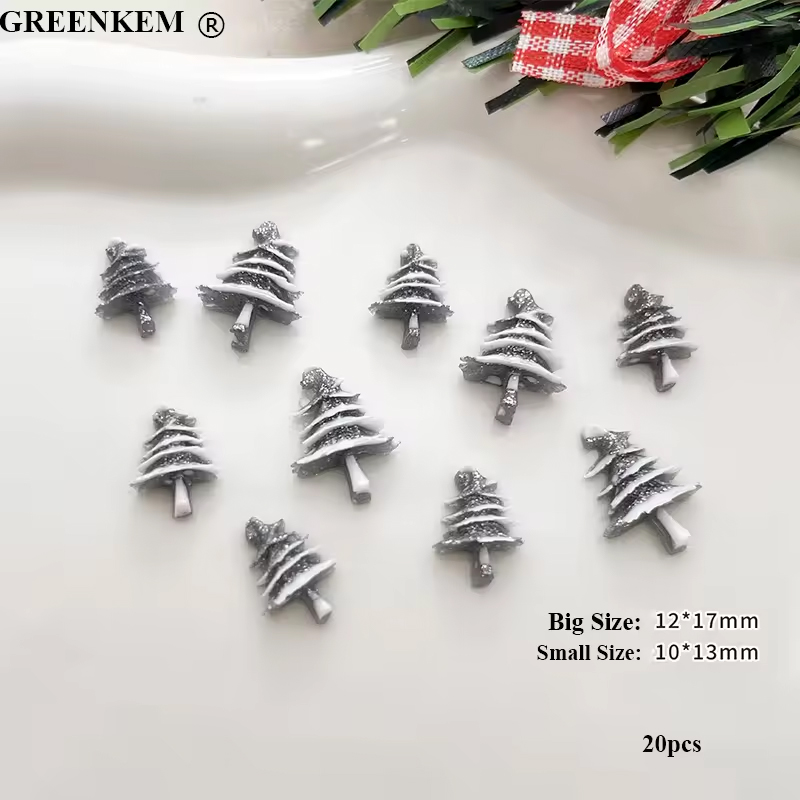 Sapin de Noël argenté-20pcs