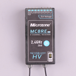 Microzone Mike MC8RE V2 alıcı 8 kanallı MC7mini uzaktan kumanda sabit kanatlı araç modeli - Product Image 2