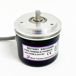YSG5806 Motor Encoder HTL TTL NPN Line Driver <strong>Output</strong> Solid Shaft <strong>High</strong> Precision Optical Incremental Rotary Encoders - Product Image 1