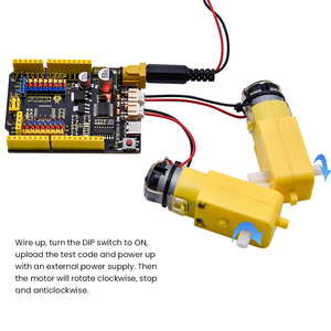 Keyestudio CH340 Motor PLUS Development Boards per Arduino sviluppare Board - Product Image 5