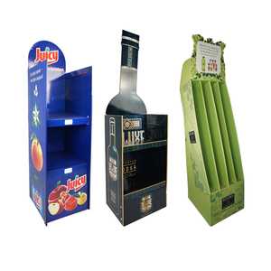 Individuelles Display Karton Produkt Pop-Laden Regal Weinflasche Display Regal Ausgussstand - Product Image 3