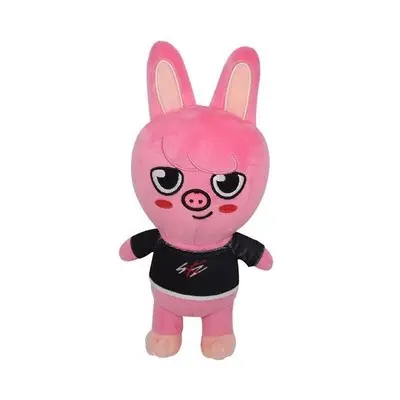 Linda Stray boneka binatang serigala anak-anak boneka kucing rubah mewah Bbokari Leebit mainan figur pakaian anak-anak boneka serigala Bale mewah