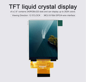 Polcd 2,8-Zoll-LCD-Bildschirm 240*320 MCU-SPI-Schnitts telle ILI9341V TFT-LCD-Modul anzeige - Product Image 3