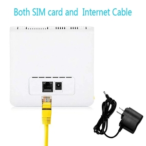 4G Wifi Router 3G 4G LTE CPE Di Động Hotspot Gateway Router Với Cổng LAN Thẻ Sim Di Động CPE Router - Product Image 4