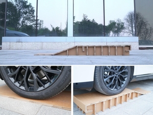 Sáng tạo các tông sóng Rack hiển thị với sinh thái thân thiện tổ ong nấm đứng meichen bố trí shangchao triển lãm đạo cụ - Product Image 6