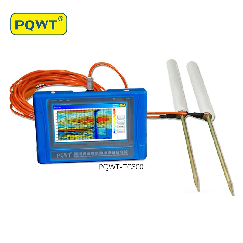 PQWT-TC300 portable geological device groundwater finder underground water detector 300m