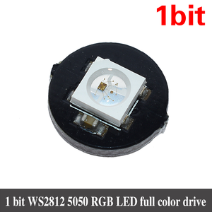 4 8 12 16 canali WS2812 WS2812B WS 2811 5050 RGB LED modulo pannello lampada 5V 1Bit 4Bit 8Bit 12Bit 16Bit 24Bit arcobaleno LED preciso
