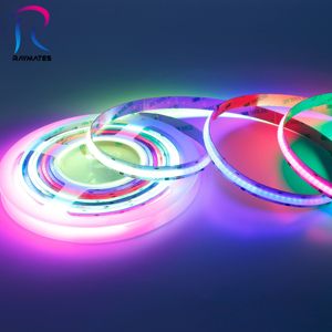 24vアドレス可能720LED/mCOBドリームカラーFCOBSPI RGB ICLEDライトストリップWS2811デジタルLEDピクセルストリップ - Product Image 1