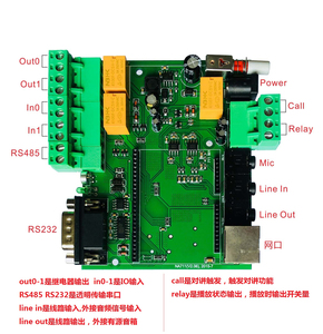 SINREY SIP2701T <strong>SIP</strong> Network Audio Broadcast Module Two-way <strong>Intercom</strong> Broadcast <strong>System</strong> - Product Image 3