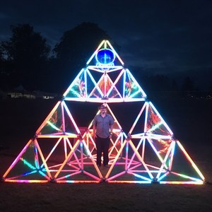 360-degree Programmable <strong>DMX</strong> <strong>512</strong> <strong>Control</strong> RGB 3D Pixel Tube Light for Stage Event - Product Image 1