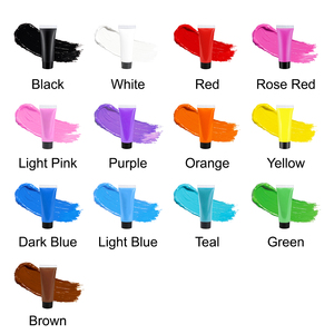 GP شعار خاص احترافي مضاد للفرشاة طلاء للوجه والجسم مقاوم للماء قابل للغسل بالماء لون مقاوم للعرق للأطفال - Product Image 4