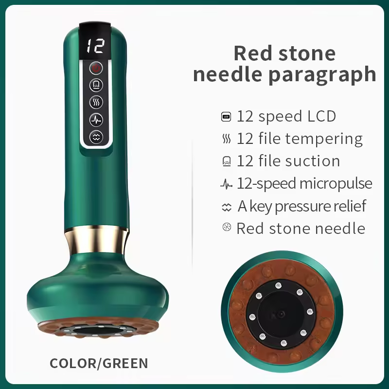 Pierre d'alun verte + rouge (12 modes)