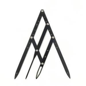 Vàng tỷ lệ la bàn Cai Trị microblading lông mày pmu Stencil thiết kế hình Xăm Định hình công cụ Lập Bản Đồ vị trí Cai Trị cho Thẩm mỹ viện - Product Image 1