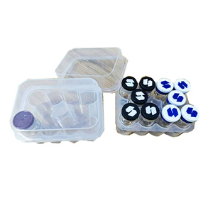 Customized Printing Hologram 10 Vial <strong>Box</strong> with Divider Insert Hard <strong>PET</strong> Plastic <strong>Box</strong> for 10 Vial Glass Bottle 2ml 3ml 10ml - Product Image 3