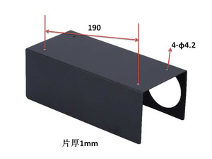Personalizzare il servizio CNC scatola di articoli da toeletta in acciaio inossidabile set denti hotel scatola di immagazzinaggio scatola di controllo remoto vassoio parti di tornitura cnc - Product Image 6