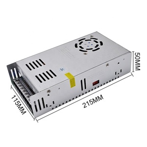 Eeyrnduy S-400-48单输出48V 8A 400瓦电源开关变压器AC110 220伏至DC 48v电源，用于发光二极管照明 - Product Image 6