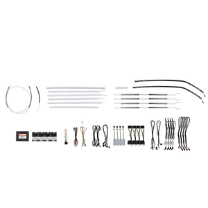 Luz <span class=keywords><strong>LED</strong></span> ambiental iluminada para Audi Q5 Q50L 2018-2020, 30 colores