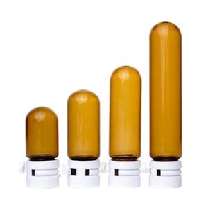 Wholesale 1.5ml 2ml 3ml 5ml Small Bulb Round Bottom Essence Bottle Glass Sample Serum Vials With <strong>Tear</strong> off Cap - Product Image 4