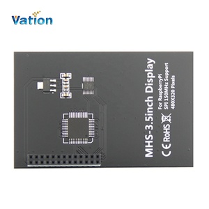 MHS High speed 3.5 inch 320x480 touch Display module with 5V/2A USB power supply compatible with <strong>Raspberry</strong> <strong>Pi</strong> and ARM and PC