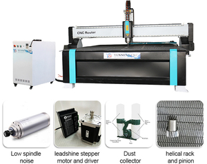 Enrutador CNC máquina de corte de metal función ATC máquina de grabado de carpintería cnc - Product Image 6