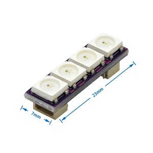 4PCS SW601 SW401 Power Light Board Extension <strong>5V</strong> Colorful Power <strong>LED</strong> Strip Light Board for F722S <strong>RC</strong> Drone - Product Image 2
