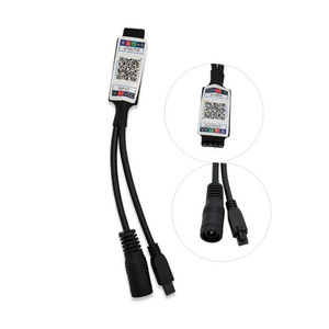 DC Mini 24 chiave A Infrarossi Intelligente APP HA CONDOTTO Il Regolatore per 4-Pin RGB Luci di Striscia