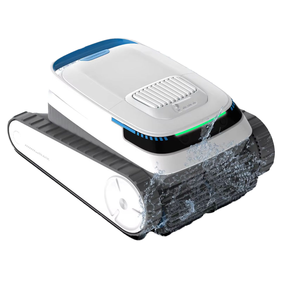 Peut nettoyer le fond et la paroi de la piscine