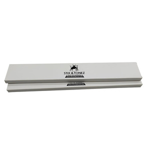 Scatola di imballaggio rettangolare lunga personalizzata scatole di prodotti bianchi per l'imballaggio con cartone con Logo
