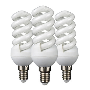 Hot Selling <strong>Lamp</strong> Tube E27 <strong>E14</strong> Full Screw <strong>Lamp</strong> <strong>7W</strong> Spiral Energy-Saving Light Tube - Product Image 1