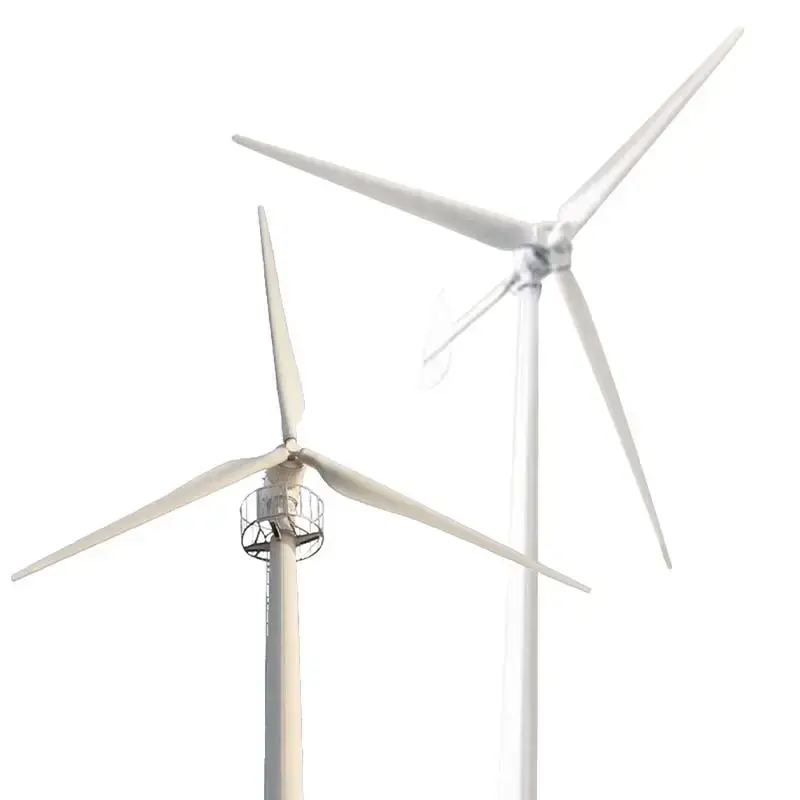 Недорогая ветряная турбина на крыше, 10 кВт, система, ветрогенераторы с горизонтальной осью для домашнего использования