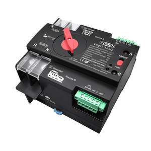 TOMZN Din ray EWelink WIFI akıllı ATS zamanlayıcı 230V çift güç otomatik Transfer elektrik seçici anahtarı kesintisiz 2P 125A - Product Image 1