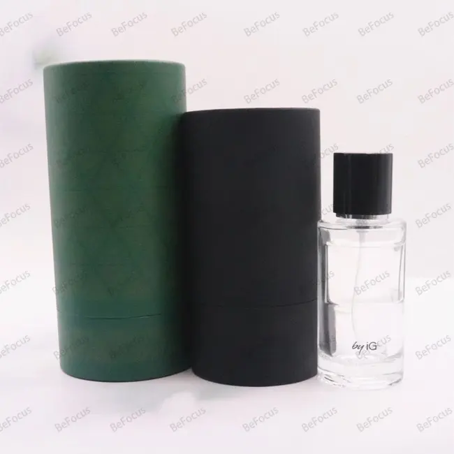 Nuovissimo design bottiglia di profumo da 50ml bottiglia di profumo vuota bottiglia di profumo di vetro da 50ml con scatola